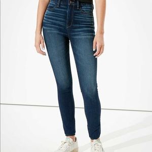 American Eagle Dark Wash Ne(x)t Level Stretch Jeggings